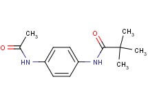 N-[4-(acetylamino)phenyl]-2,2-dimethylpropanamide