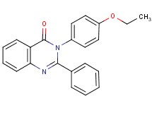 3-(4-ethoxyphenyl)-2-phenyl-4(3H)-quinazolinone