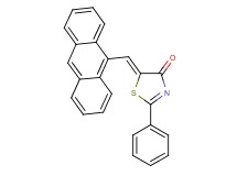 5-(9-anthrylmethylene)-2-phenyl-1,3-thiazol-4(5H)-one