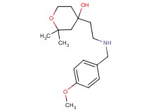4-{2-[(4-methoxybenzyl)amino]ethyl}-2,2-dimethyltetrahydro-2H-pyran-4-ol ethanedioate (salt)