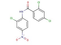 2,4-dichloro-N-(2-chloro-4-nitrophenyl)benzamide