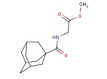 methyl N-(1-adamantylcarbonyl)glycinate