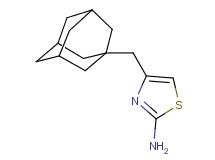 4-(1-adamantylmethyl)-1,3-thiazol-2-amine hydrochloride