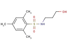 N-(3-hydroxypropyl)-2,4,6-trimethylbenzenesulfonamide
