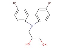 3-(3,6-dibromo-9H-carbazol-9-yl)-1,2-propanediol