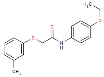 N-(4-ethoxyphenyl)-2-(3-methylphenoxy)acetamide