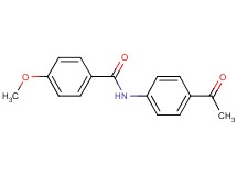 N-(4-acetylphenyl)-4-methoxybenzamide