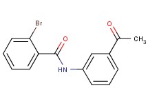 N-(3-acetylphenyl)-2-bromobenzamide