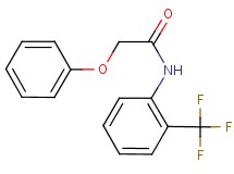 2-phenoxy-N-[2-(trifluoromethyl)phenyl]acetamide