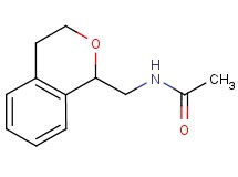 N-(3,4-dihydro-1H-isochromen-1-ylmethyl)acetamide