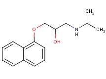 1-(isopropylamino)-3-(1-naphthyloxy)-2-propanol hydrochloride