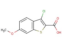 3-chloro-6-methoxy-1-benzothiophene-2-carboxylic acid