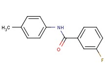 3-fluoro-N-(4-methylphenyl)benzamide