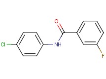 N-(4-chlorophenyl)-3-fluorobenzamide