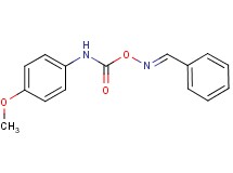 benzaldehyde O-{[(4-methoxyphenyl)amino]carbonyl}oxime