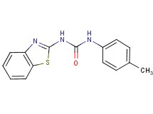 N-1,3-benzothiazol-2-yl-N'-(4-methylphenyl)urea