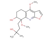 8-(3-hydroxy-3-methylbutyl)-4,8-dimethoxy-5,6,7,8-tetrahydrofuro[2,3-b]quinolin-7-ol
