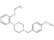 1-(2-ethoxyphenyl)-4-(4-methoxybenzyl)piperazine