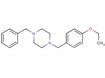 1-benzyl-4-(4-ethoxybenzyl)piperazine