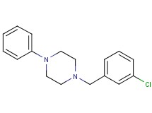 1-(3-chlorobenzyl)-4-phenylpiperazine