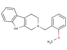 2-(2-methoxybenzyl)-2,3,4,9-tetrahydro-1H-beta-carboline