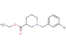 ethyl 1-(3-bromobenzyl)-3-piperidinecarboxylate