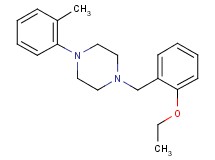 1-(2-ethoxybenzyl)-4-(2-methylphenyl)piperazine