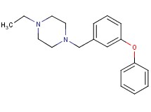 1-ethyl-4-(3-phenoxybenzyl)piperazine