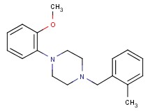 1-(2-methoxyphenyl)-4-(2-methylbenzyl)piperazine