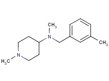 N,1-dimethyl-N-(3-methylbenzyl)-4-piperidinamine