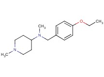 N-(4-ethoxybenzyl)-N,1-dimethyl-4-piperidinamine