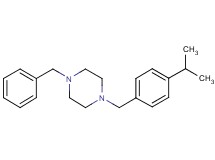 1-benzyl-4-(4-isopropylbenzyl)piperazine
