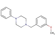 1-(3-methoxybenzyl)-4-phenylpiperazine