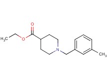 ethyl 1-(3-methylbenzyl)-4-piperidinecarboxylate