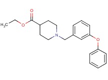 ethyl 1-(3-phenoxybenzyl)-4-piperidinecarboxylate