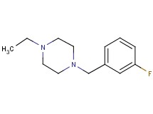 1-ethyl-4-(3-fluorobenzyl)piperazine