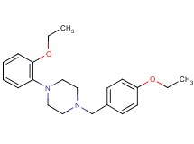 1-(4-ethoxybenzyl)-4-(2-ethoxyphenyl)piperazine