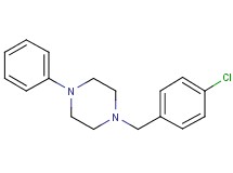 1-(4-chlorobenzyl)-4-phenylpiperazine