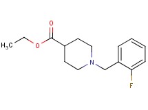ethyl 1-(2-fluorobenzyl)-4-piperidinecarboxylate