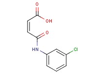 4-[(3-chlorophenyl)amino]-4-oxo-2-butenoic acid