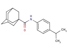 N-(4-isopropylphenyl)-1-adamantanecarboxamide
