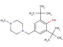 2,6-di-tert-butyl-4-[(4-methyl-1-piperazinyl)methyl]phenol