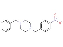 1-benzyl-4-(4-nitrobenzyl)piperazine