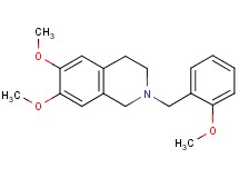 6,7-dimethoxy-2-(2-methoxybenzyl)-1,2,3,4-tetrahydroisoquinoline
