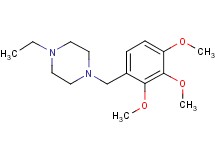1-ethyl-4-(2,3,4-trimethoxybenzyl)piperazine