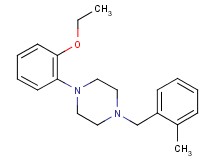 1-(2-ethoxyphenyl)-4-(2-methylbenzyl)piperazine