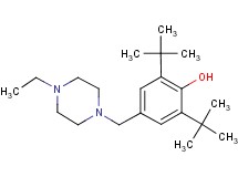 2,6-di-tert-butyl-4-[(4-ethyl-1-piperazinyl)methyl]phenol