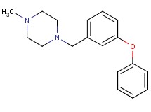1-methyl-4-(3-phenoxybenzyl)piperazine