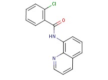 2-chloro-N-8-quinolinylbenzamide