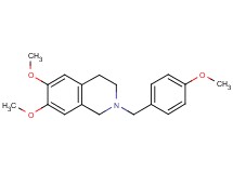 6,7-dimethoxy-2-(4-methoxybenzyl)-1,2,3,4-tetrahydroisoquinoline